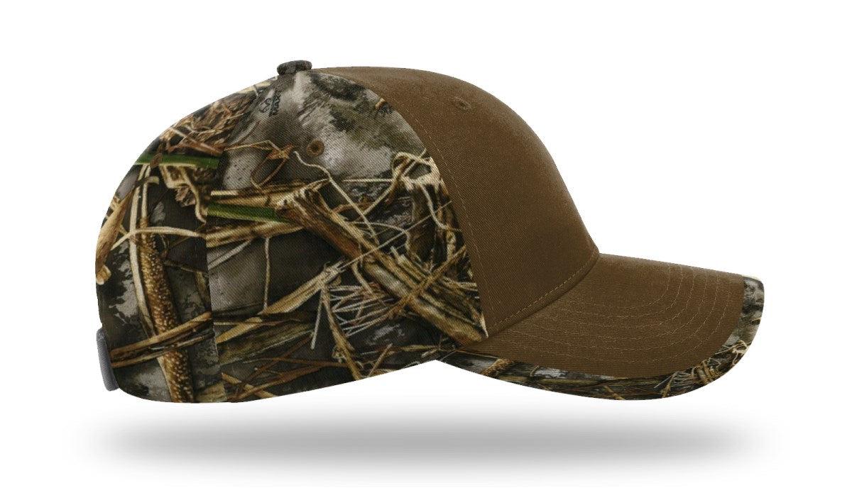 no-logo Richardson Duck Cloth Front W/ Camo Back-Richardson-Thread Logic