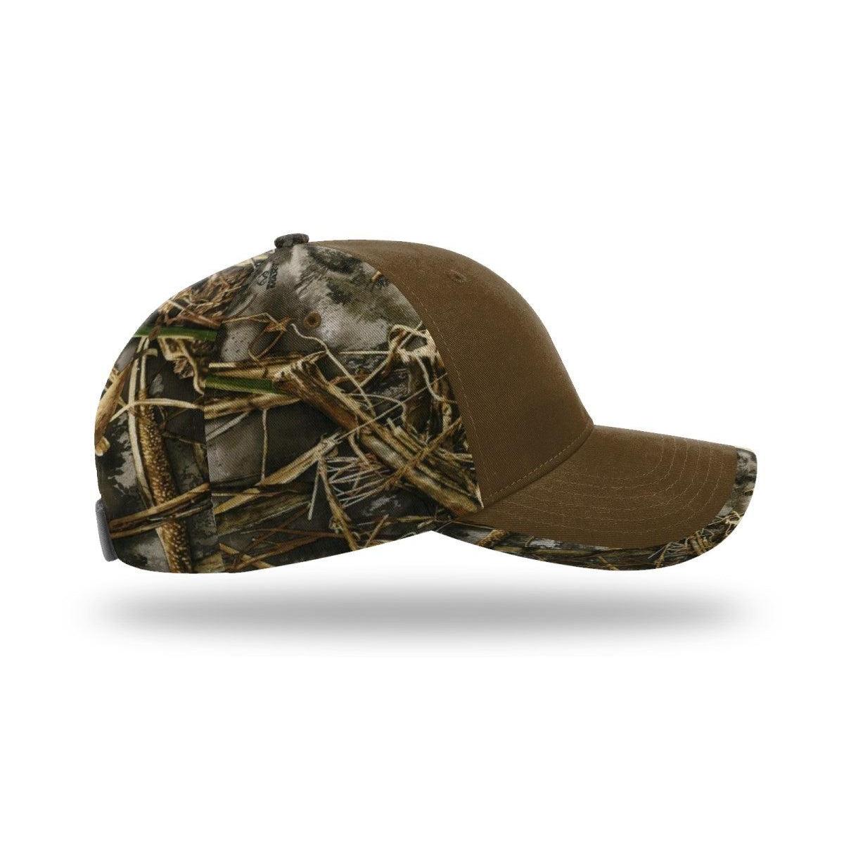 no-logo Richardson Duck Cloth Front W/ Camo Back-Richardson-Thread Logic