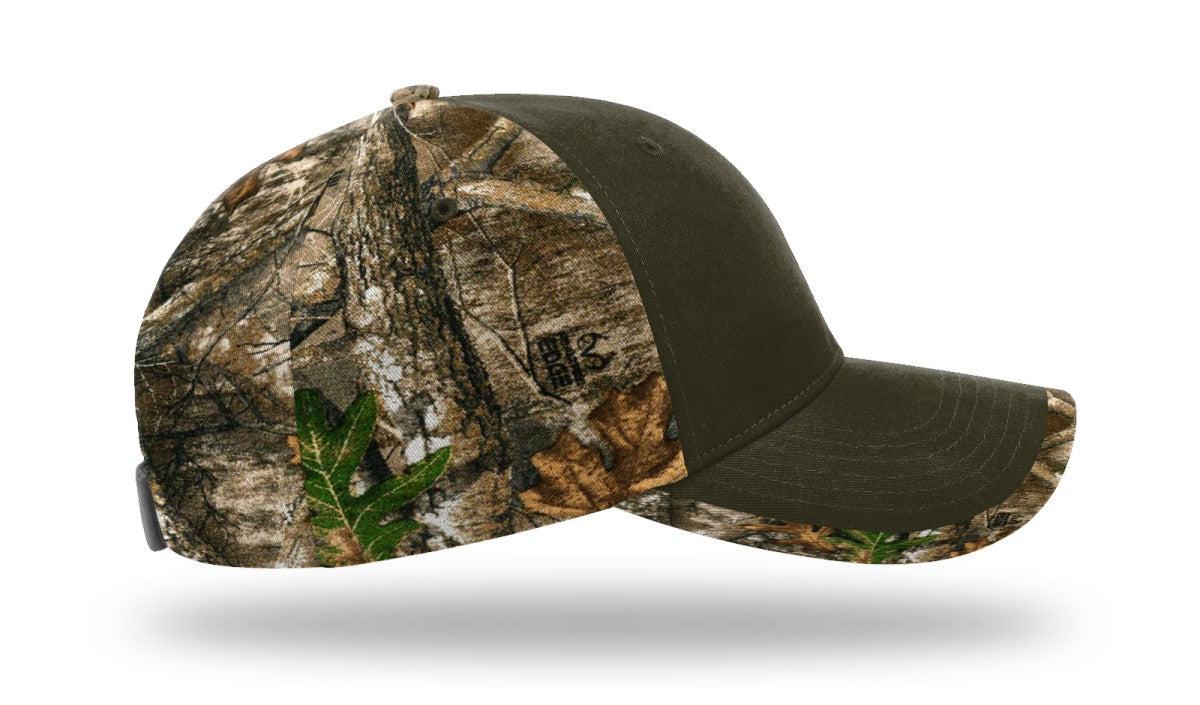 no-logo Richardson Duck Cloth Front W/ Camo Back-Richardson-Thread Logic