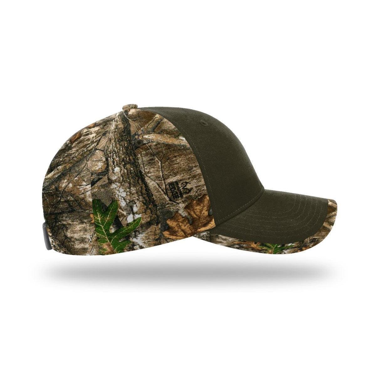 no-logo Richardson Duck Cloth Front W/ Camo Back-Richardson-Thread Logic