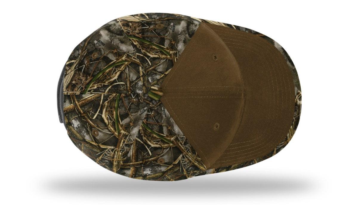no-logo Richardson Duck Cloth Front W/ Camo Back-Richardson-Thread Logic