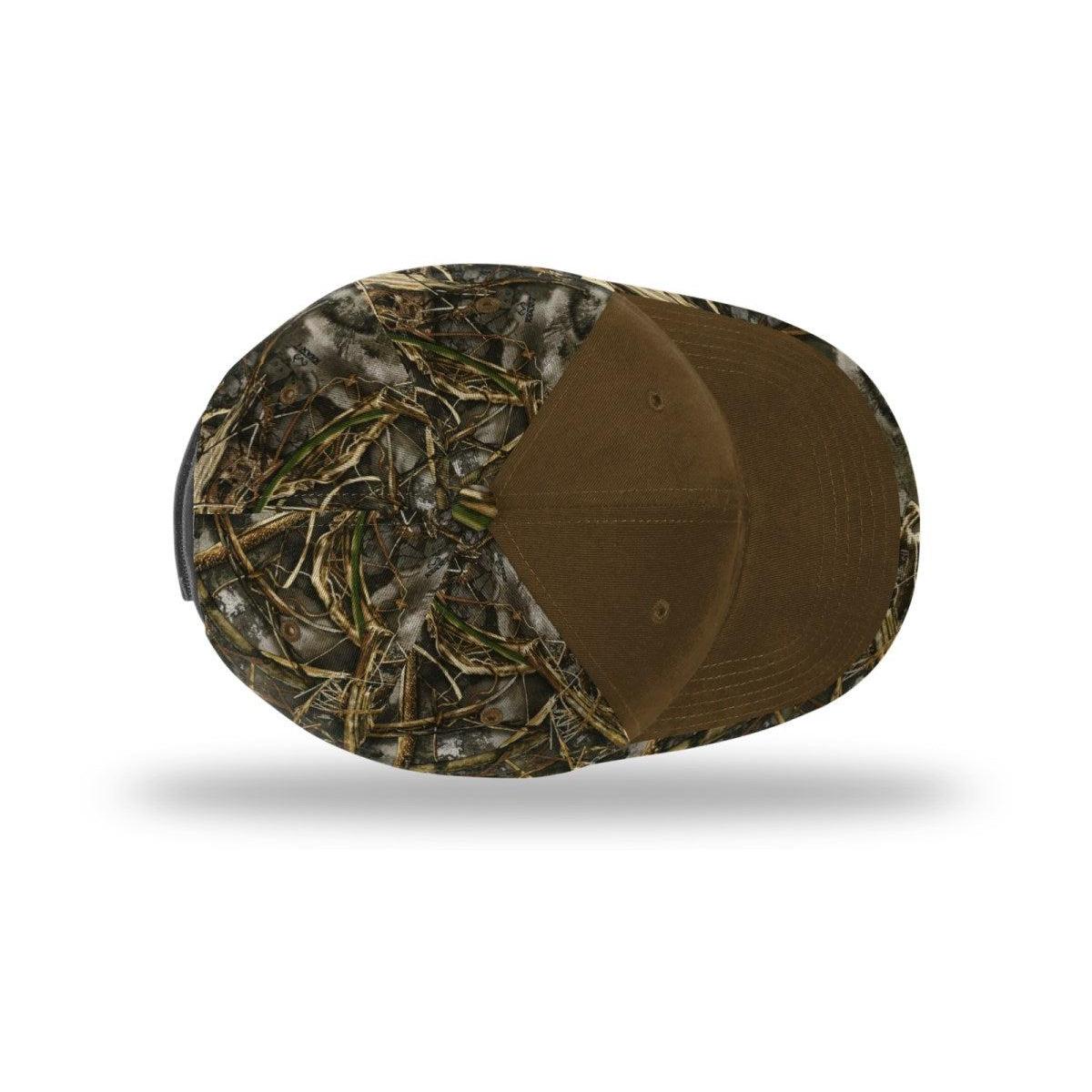 no-logo Richardson Duck Cloth Front W/ Camo Back-Richardson-Thread Logic