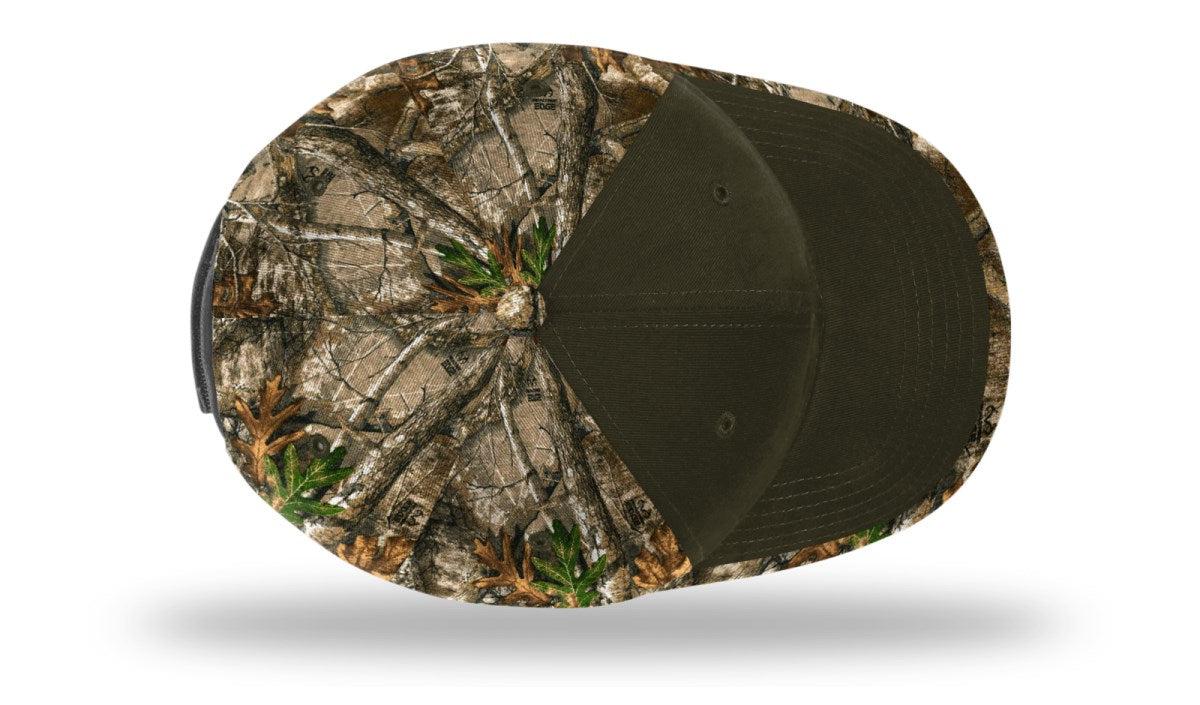 no-logo Richardson Duck Cloth Front W/ Camo Back-Richardson-Thread Logic