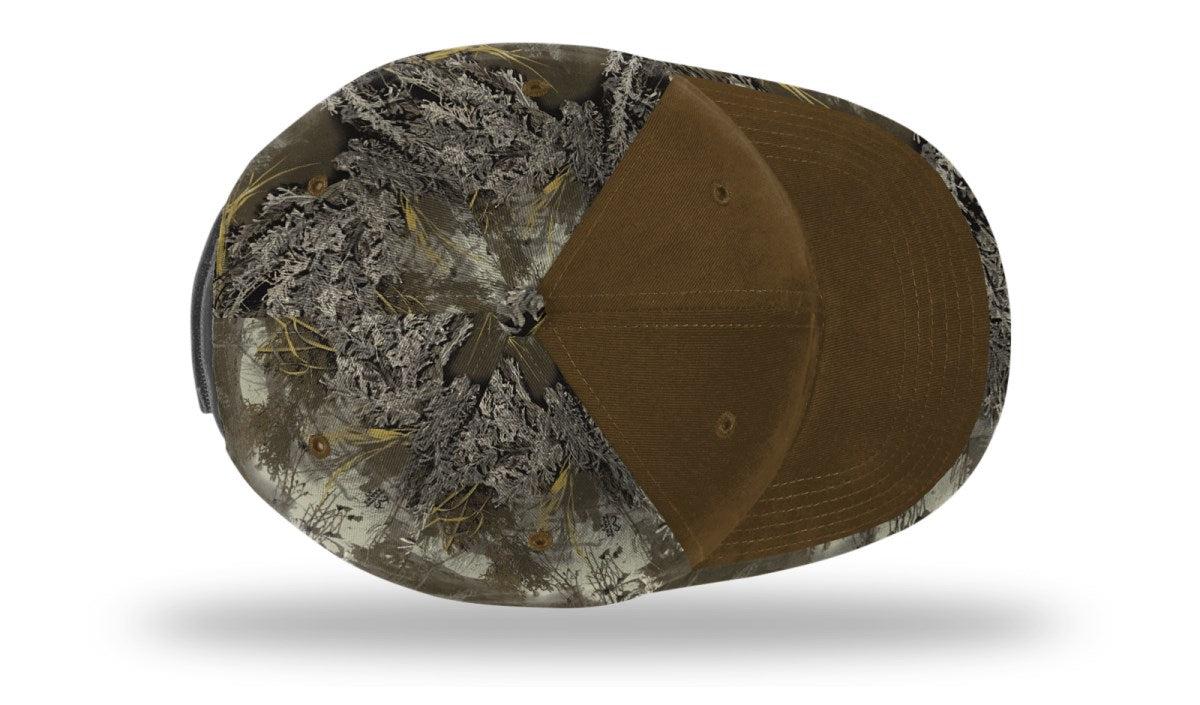 no-logo Richardson Duck Cloth Front W/ Camo Back-Richardson-Thread Logic