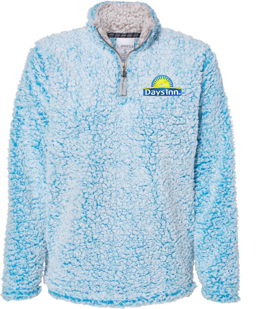 J-America 8451 Quarter-Zip Pullover with Custom Embroidery