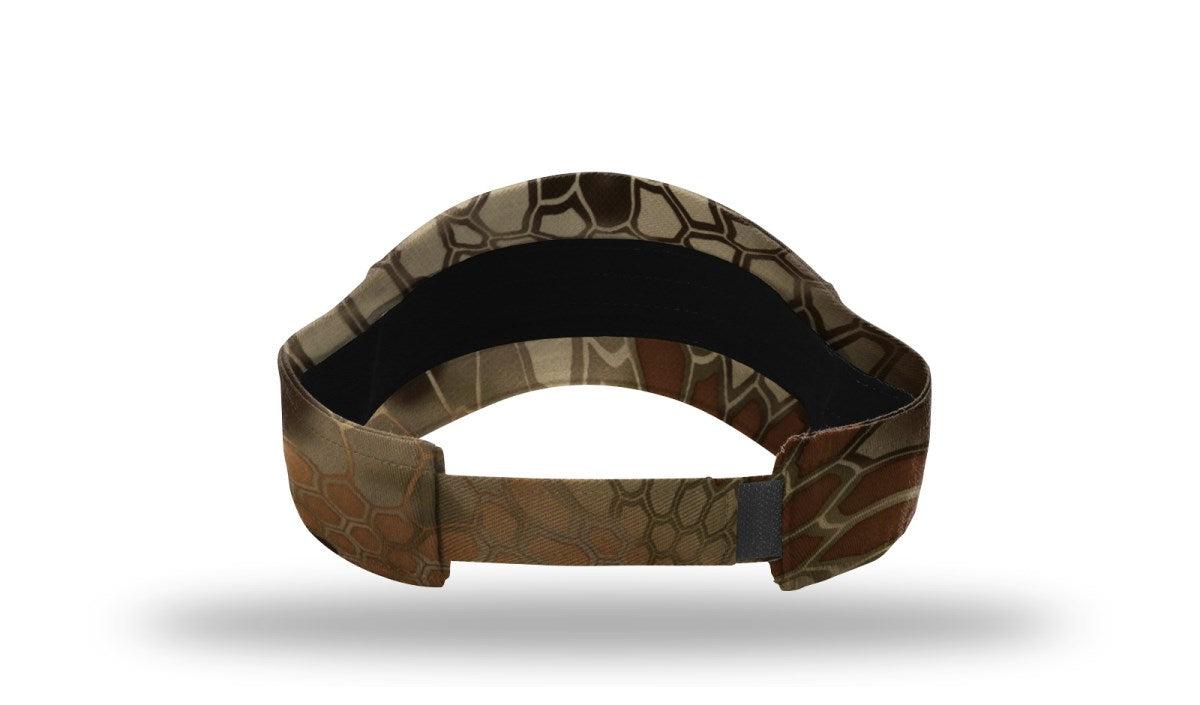 no-logo Richardson Twill Camo Visor-Richardson-Thread Logic