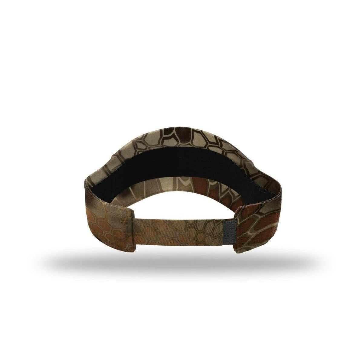 no-logo Richardson Twill Camo Visor-Richardson-Thread Logic