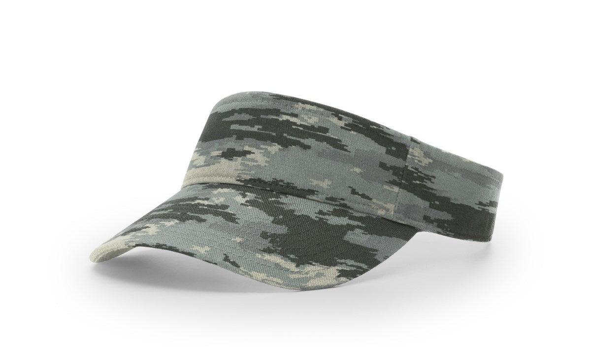 no-logo Richardson Twill Camo Visor-Richardson-Thread Logic