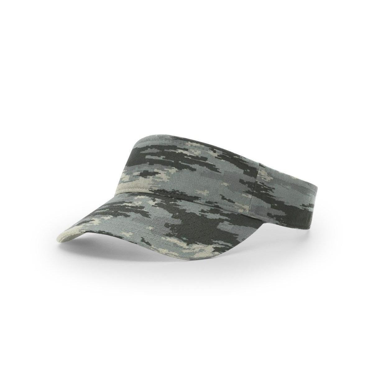no-logo Richardson Twill Camo Visor-Richardson-Thread Logic