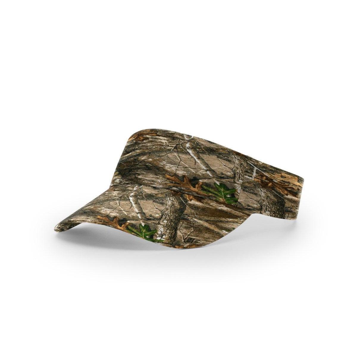 no-logo Richardson Twill Camo Visor-Richardson-Thread Logic