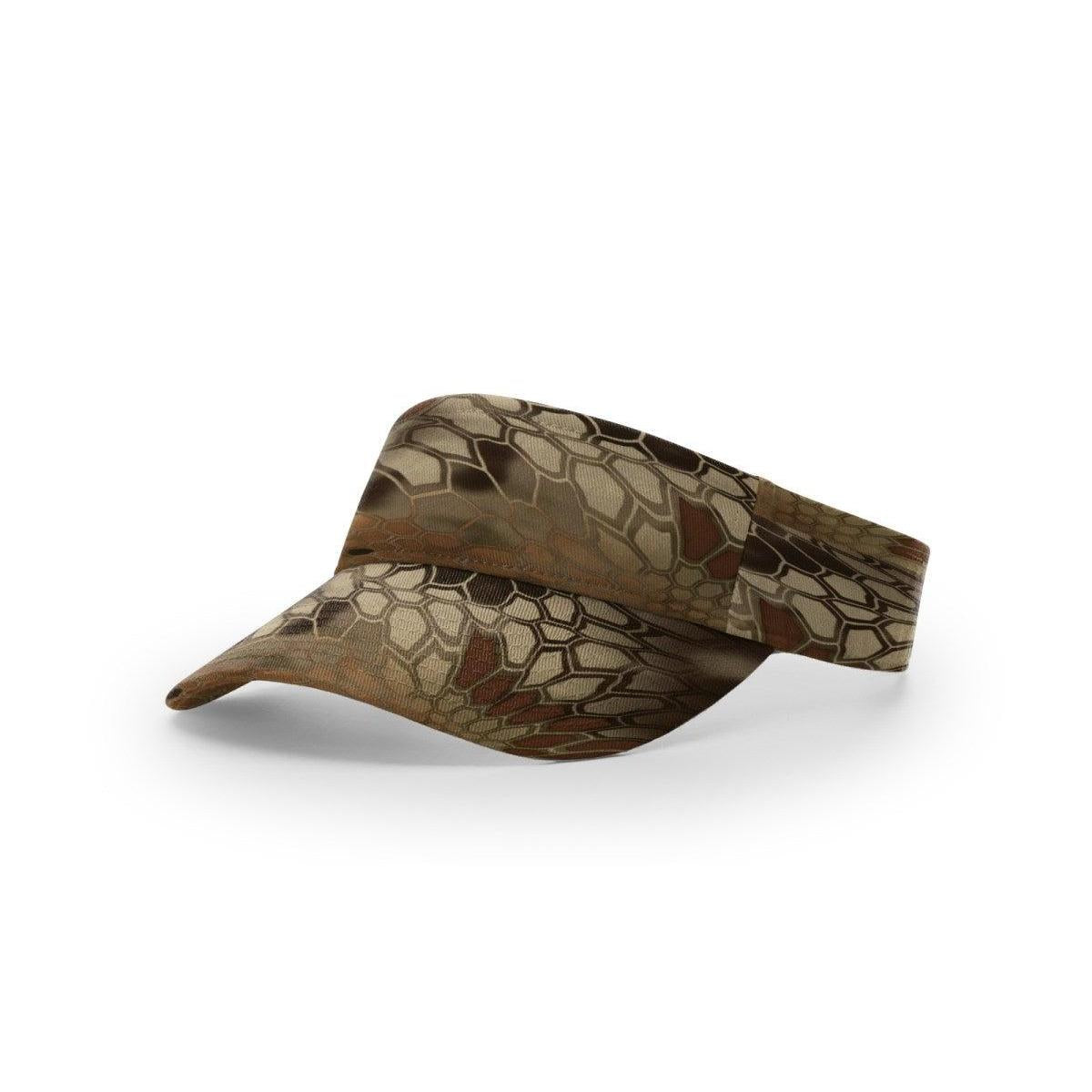 no-logo Richardson Twill Camo Visor-Richardson-Thread Logic