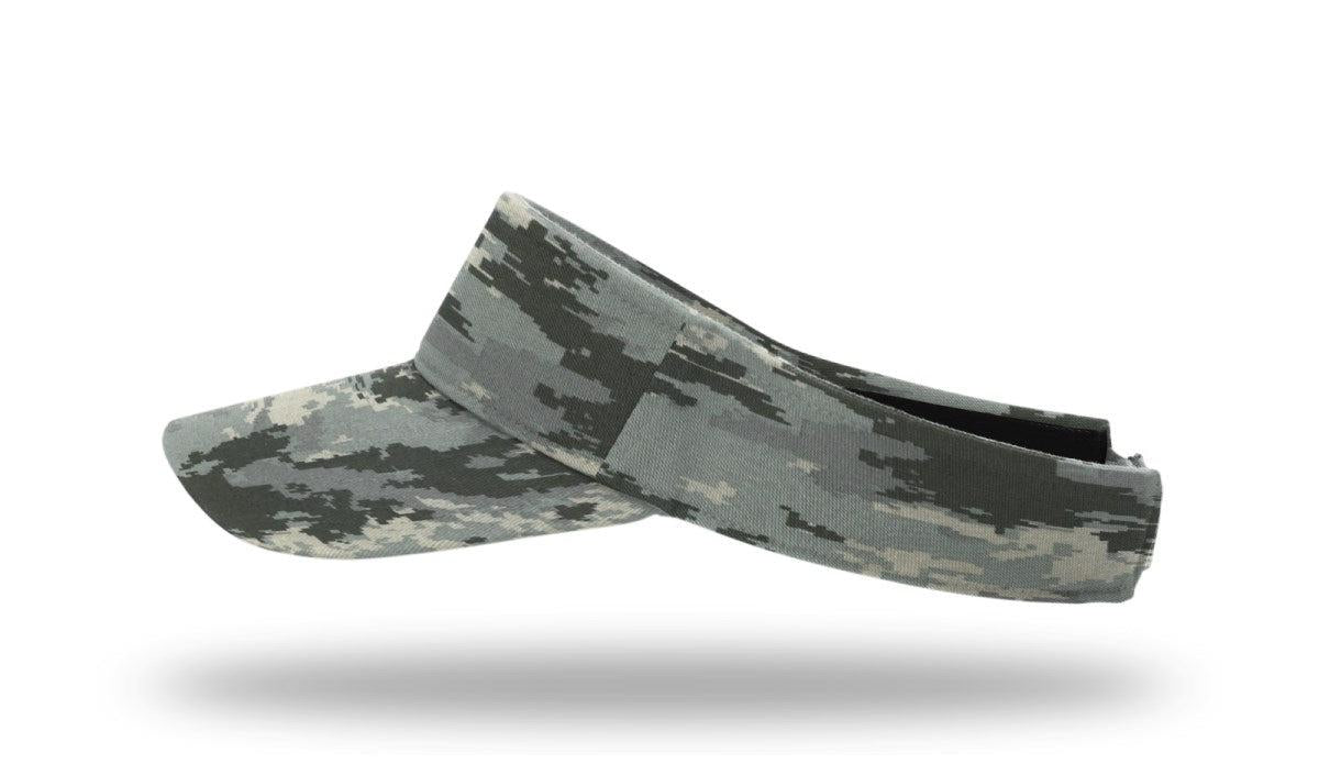 no-logo Richardson Twill Camo Visor-Richardson-Thread Logic