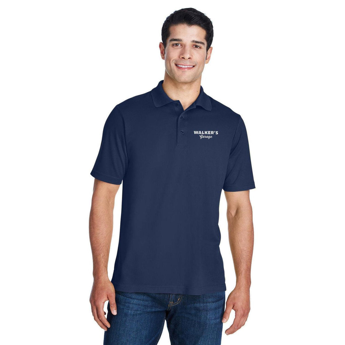 no-logo Core 365 Performance Pique Polo Shirt-Men's Polos-CORE365-Thread Logic
