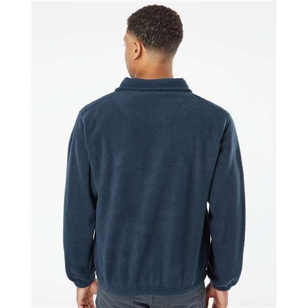 no-logo Burnside Polar Fleece Quarter-Zip Pullover-Burnside-Thread Logic