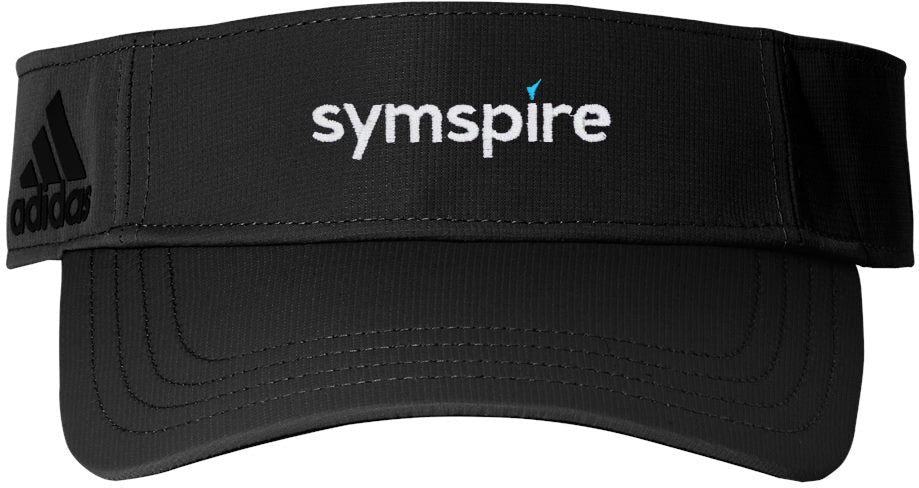 no-logo Adidas Poly Textured Visor-Headwear-Adidas-Thread Logic