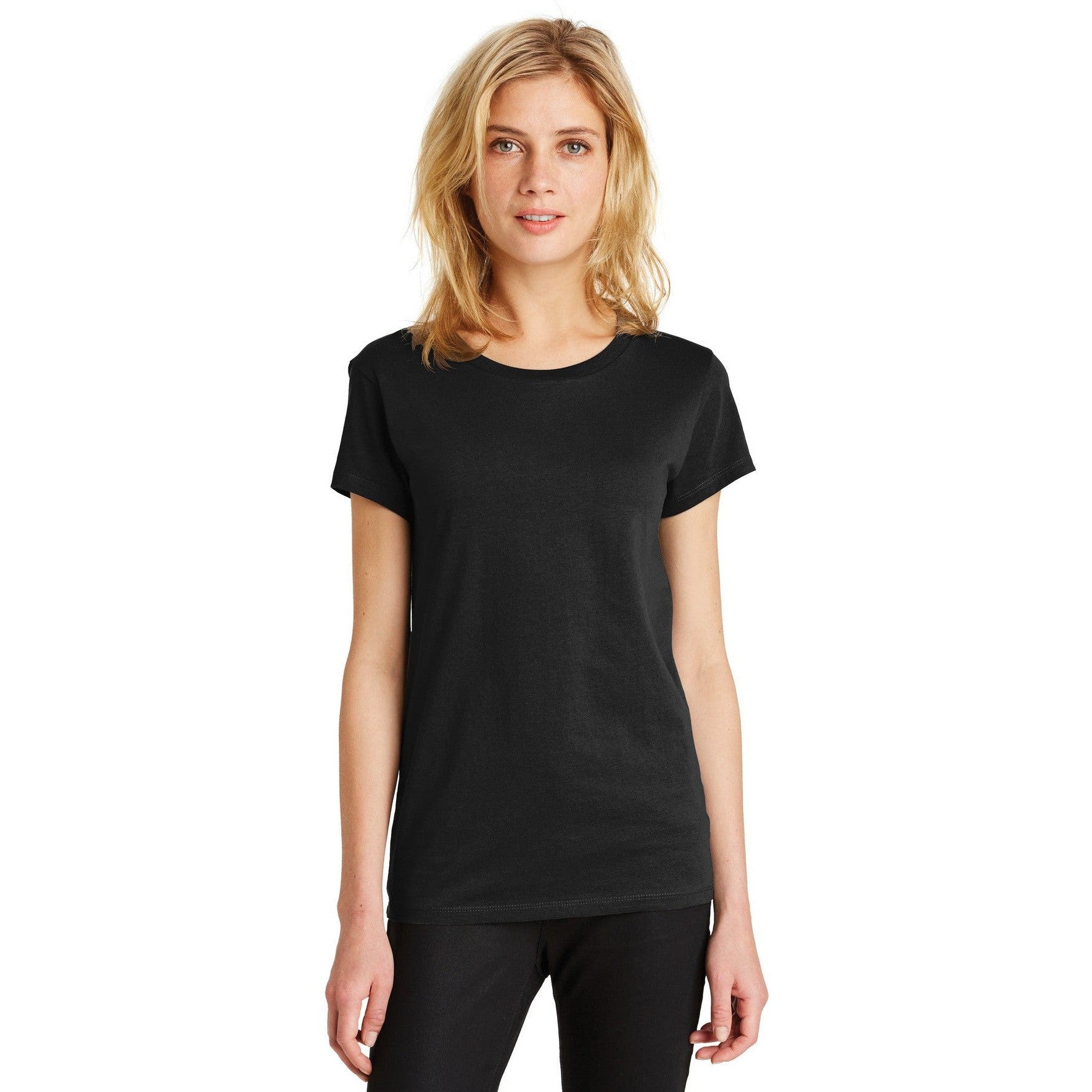 no-logo CLOSEOUT - Alternative Women's Legacy Crew T-Shirt-Alternative-Black-M-Thread Logic