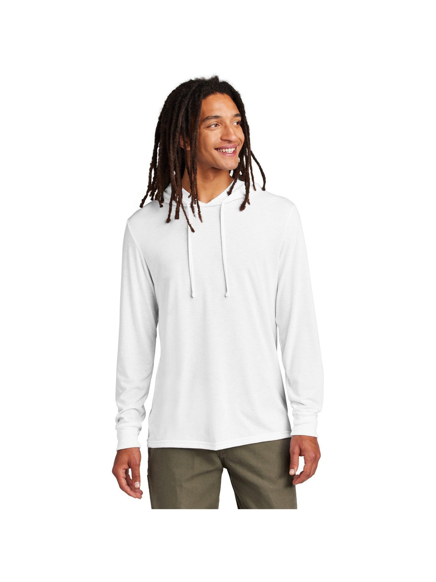 no-logo Allmade Unisex Tri-Blend Hoodie Tee-Allmade-Thread Logic