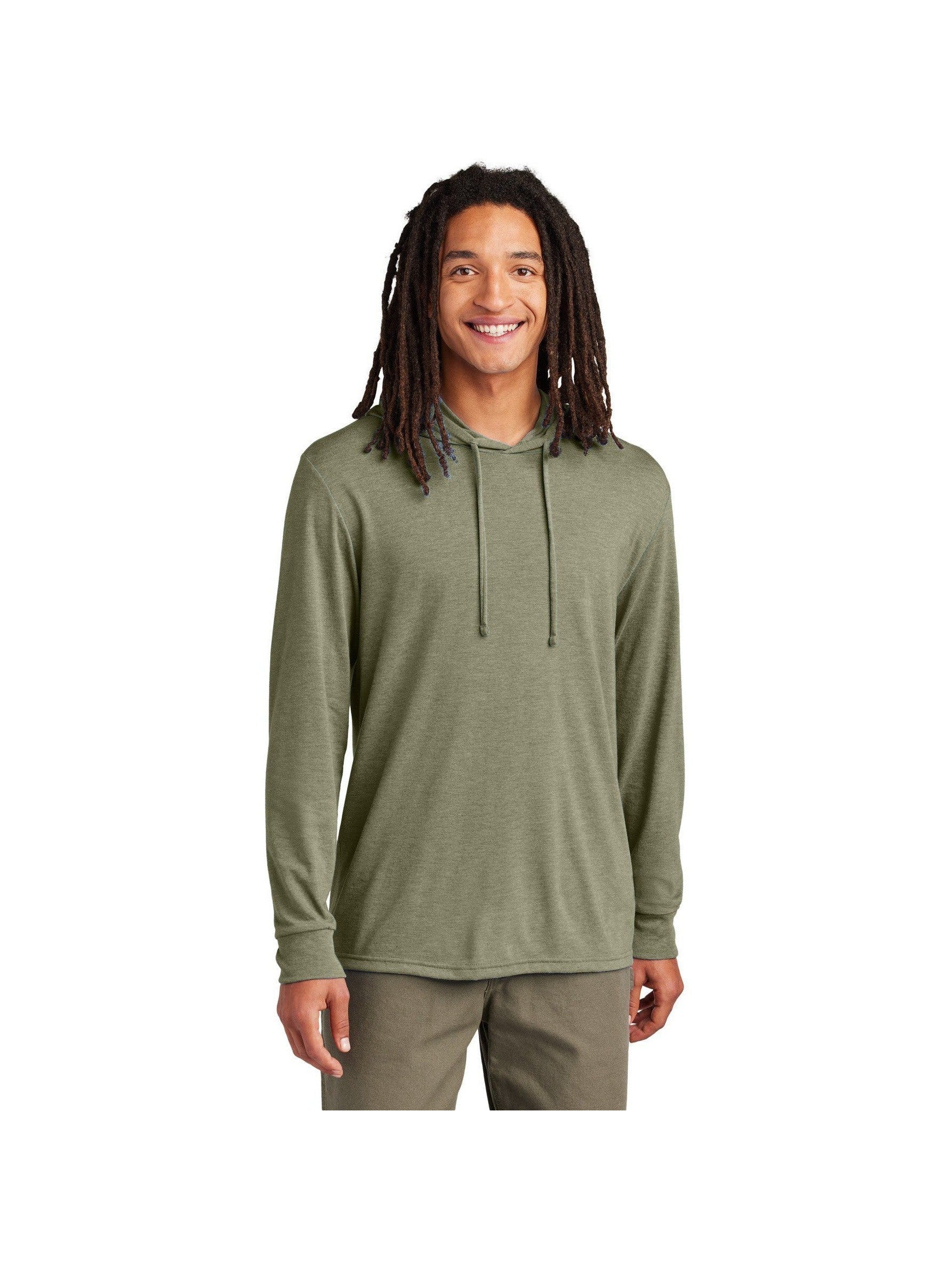 no-logo Allmade Unisex Tri-Blend Hoodie Tee-Allmade-Thread Logic