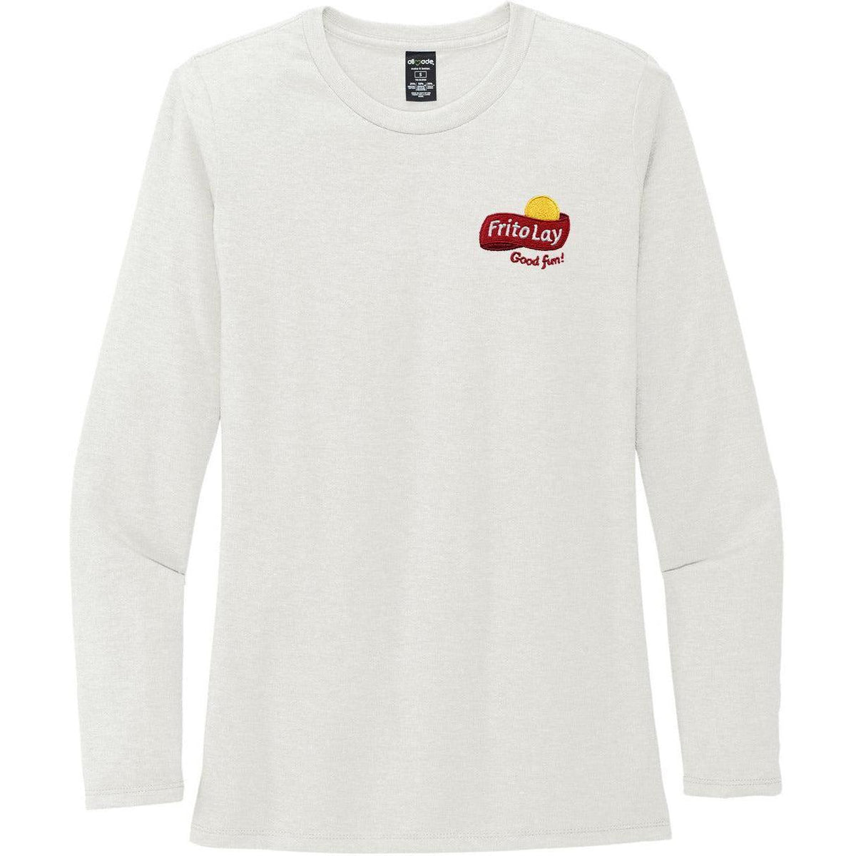 no-logo Allmade Ladies Tri-Blend Long Sleeve Tee-Regular-Allmade-Thread Logic