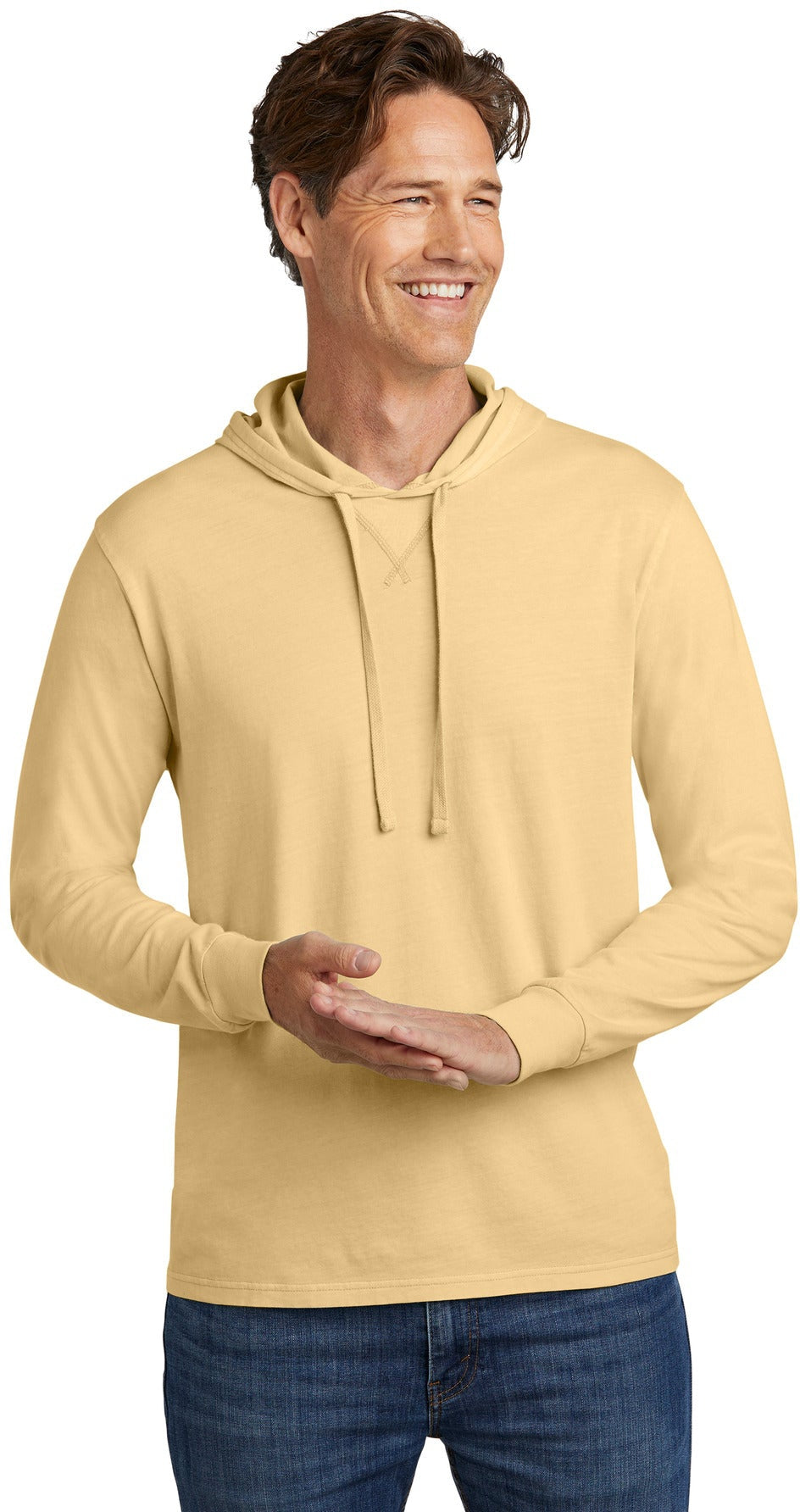 no-logo Allmade Unisex Mineral Dye Organic Cotton Hoodie Tee-AllMade-Thread Logic