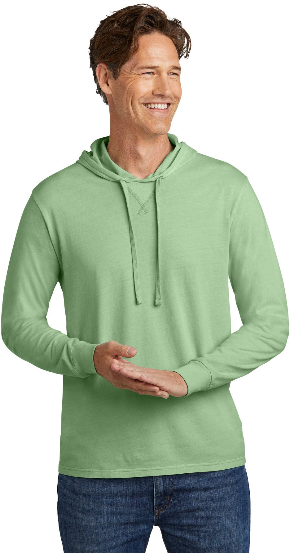 no-logo Allmade Unisex Mineral Dye Organic Cotton Hoodie Tee-AllMade-Thread Logic