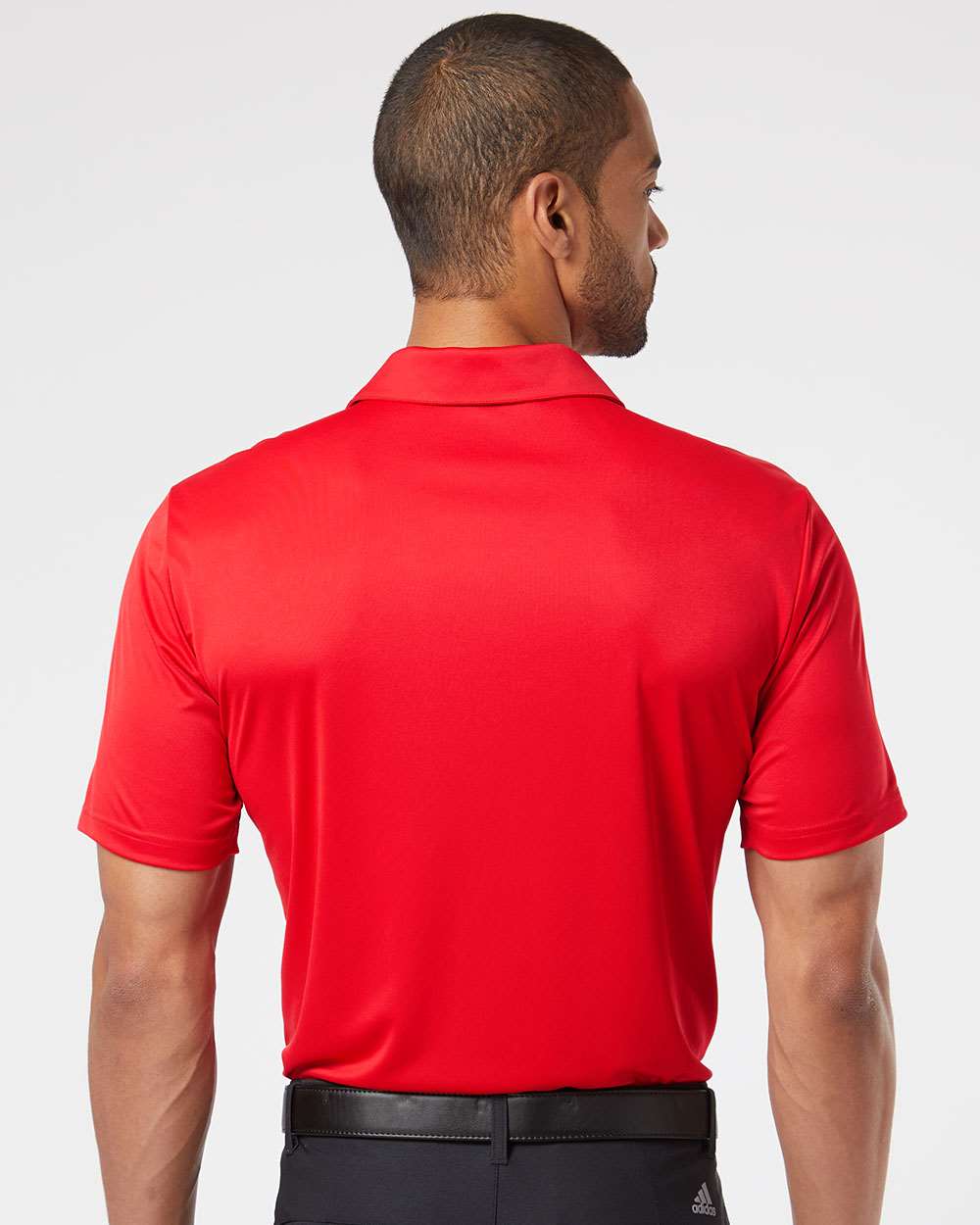 no-logo Adidas 3Stripes Shoulder Polo-Men's Polos-Adidas-Thread Logic