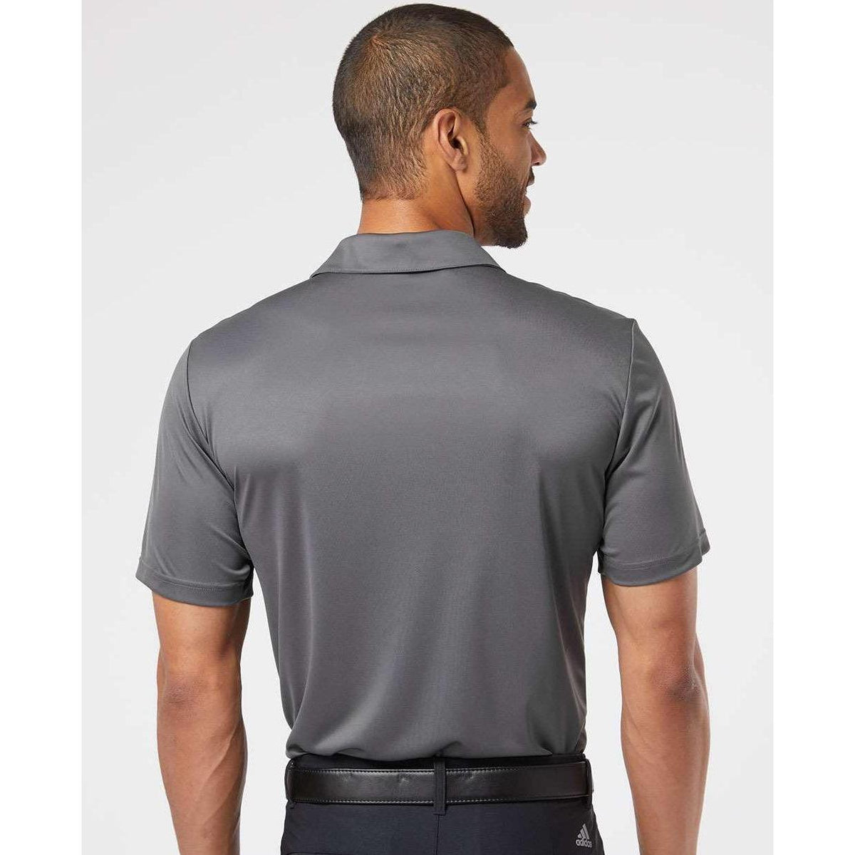 no-logo Adidas 3Stripes Shoulder Polo-Men's Polos-Adidas-Thread Logic