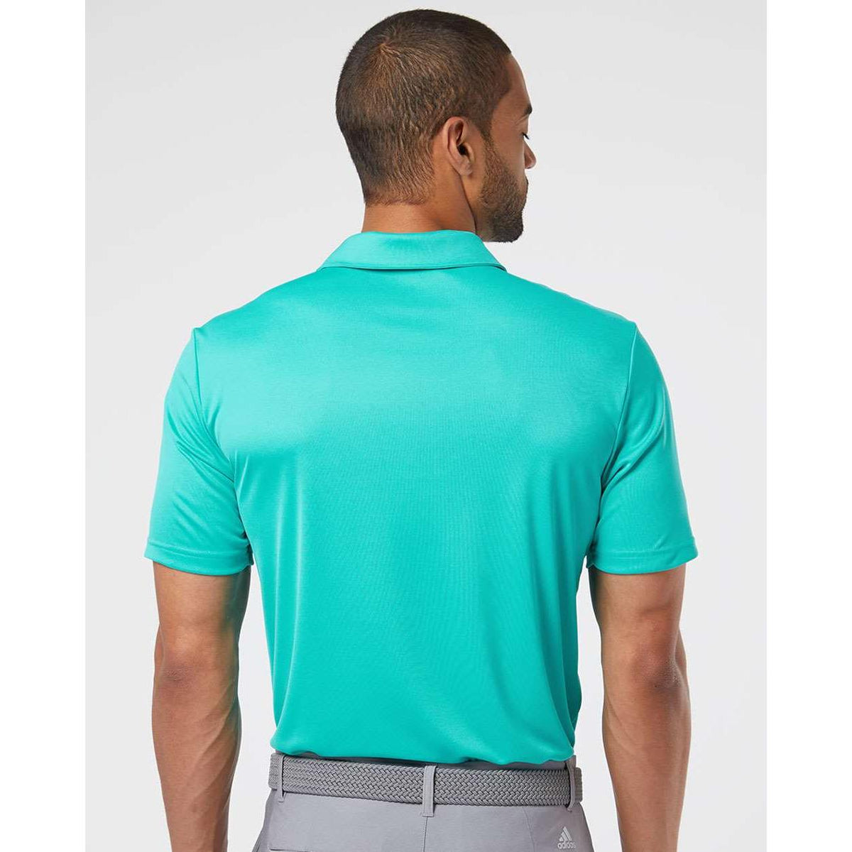 no-logo Adidas 3Stripes Shoulder Polo-Men's Polos-Adidas-Thread Logic