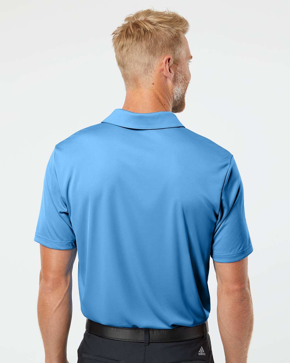no-logo Adidas 3Stripes Shoulder Polo-Men's Polos-Adidas-Thread Logic