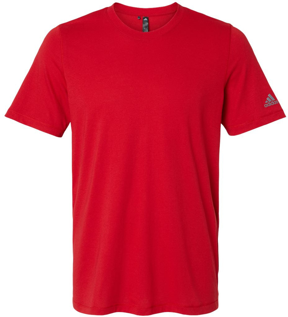 Adidas Blended T-Shirt-Apparel-Adidas-Power Red-S-Thread Logic