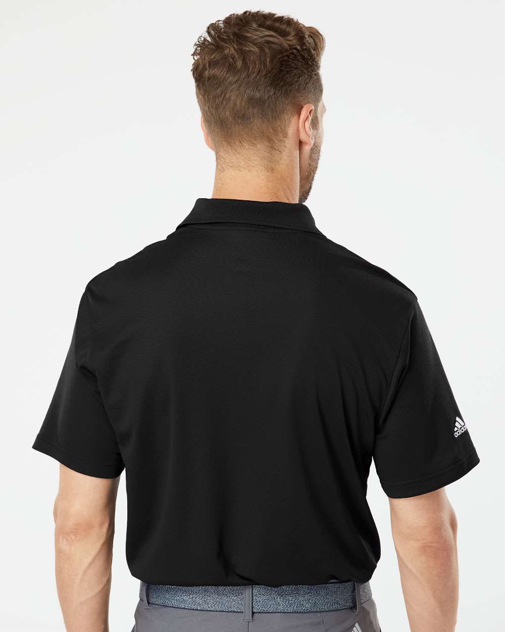 no-logo Adidas Climalite Basic Polo Shirt -Men's Polos-Adidas-Thread Logic