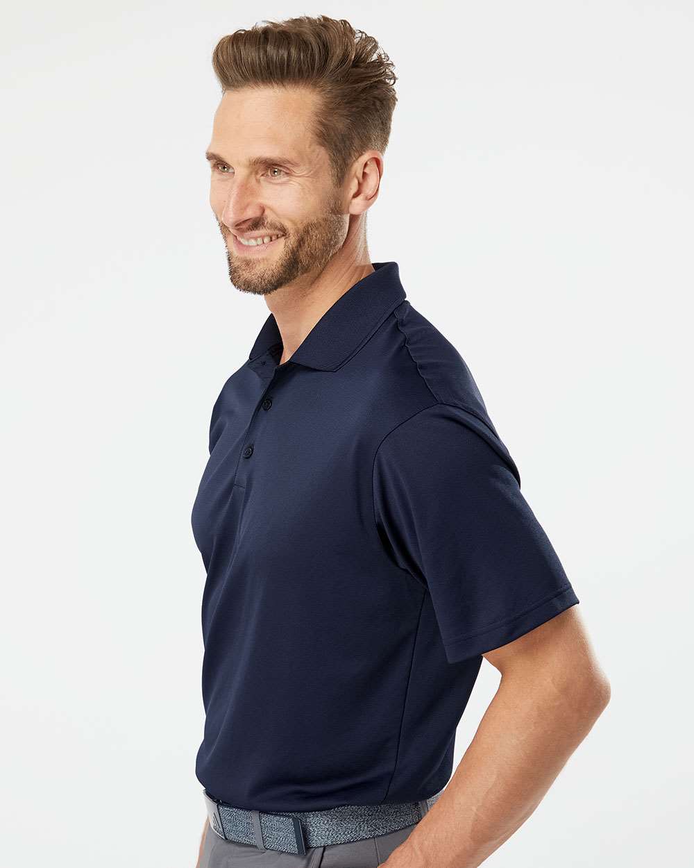 no-logo Adidas Climalite Basic Polo Shirt -Men's Polos-Adidas-Thread Logic