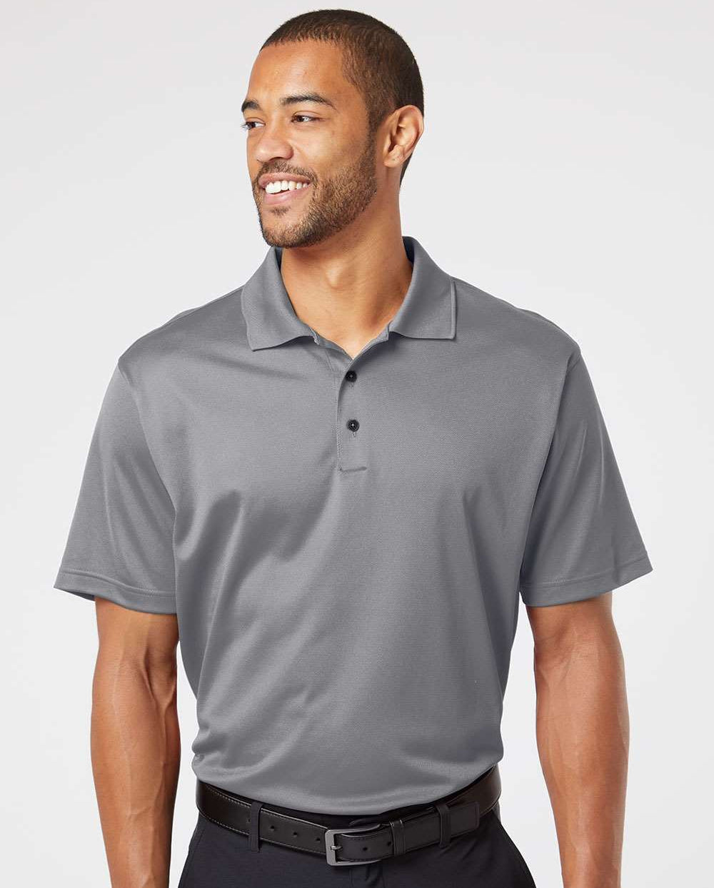no-logo Adidas Climalite Basic Polo Shirt -Men's Polos-Adidas-Thread Logic