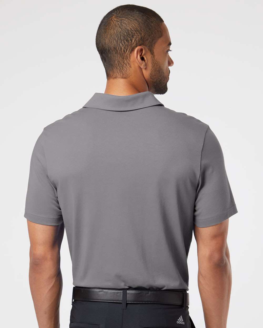 no-logo Adidas Cotton Blend Polo -Men's Polos-Adidas-Thread Logic