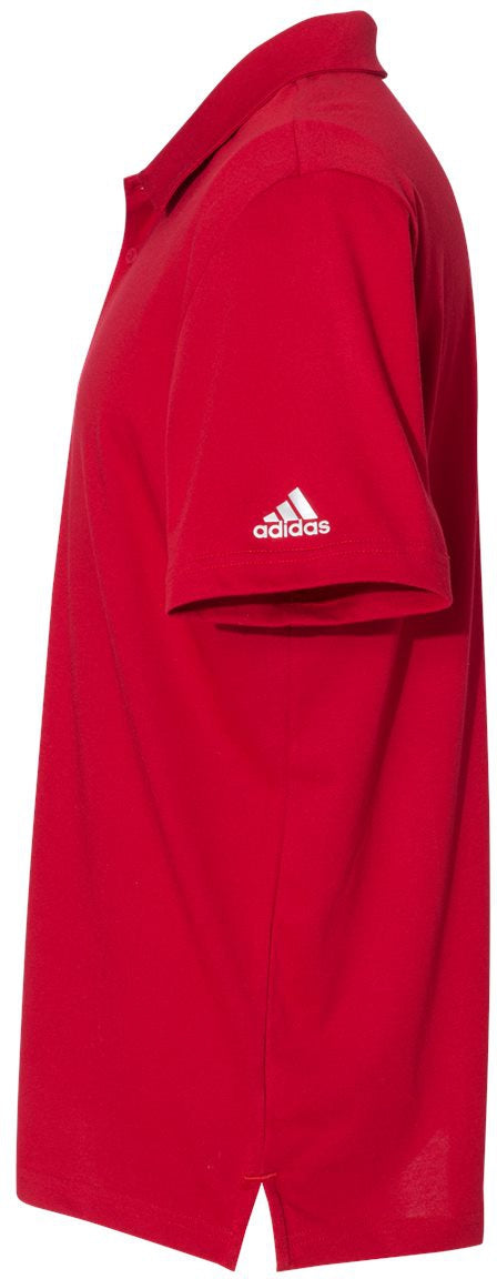 no-logo Adidas Cotton Blend Polo -Men's Polos-Adidas-Thread Logic