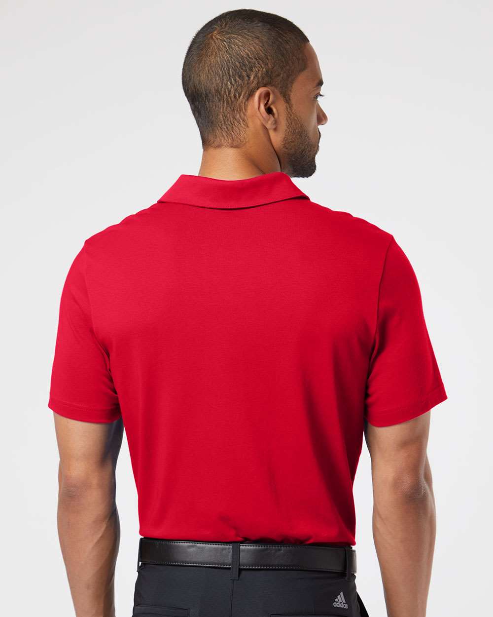 no-logo Adidas Cotton Blend Polo -Men's Polos-Adidas-Thread Logic