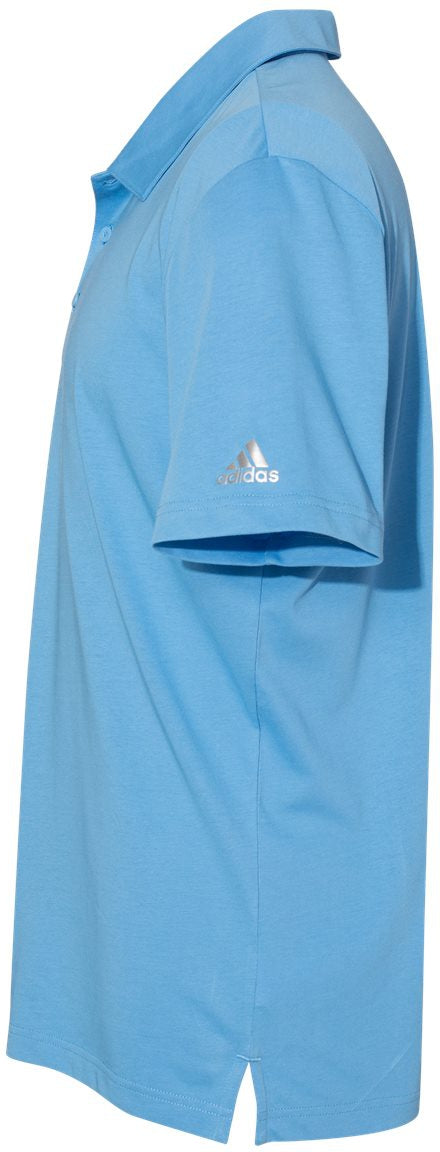 no-logo Adidas Cotton Blend Polo -Men's Polos-Adidas-Thread Logic