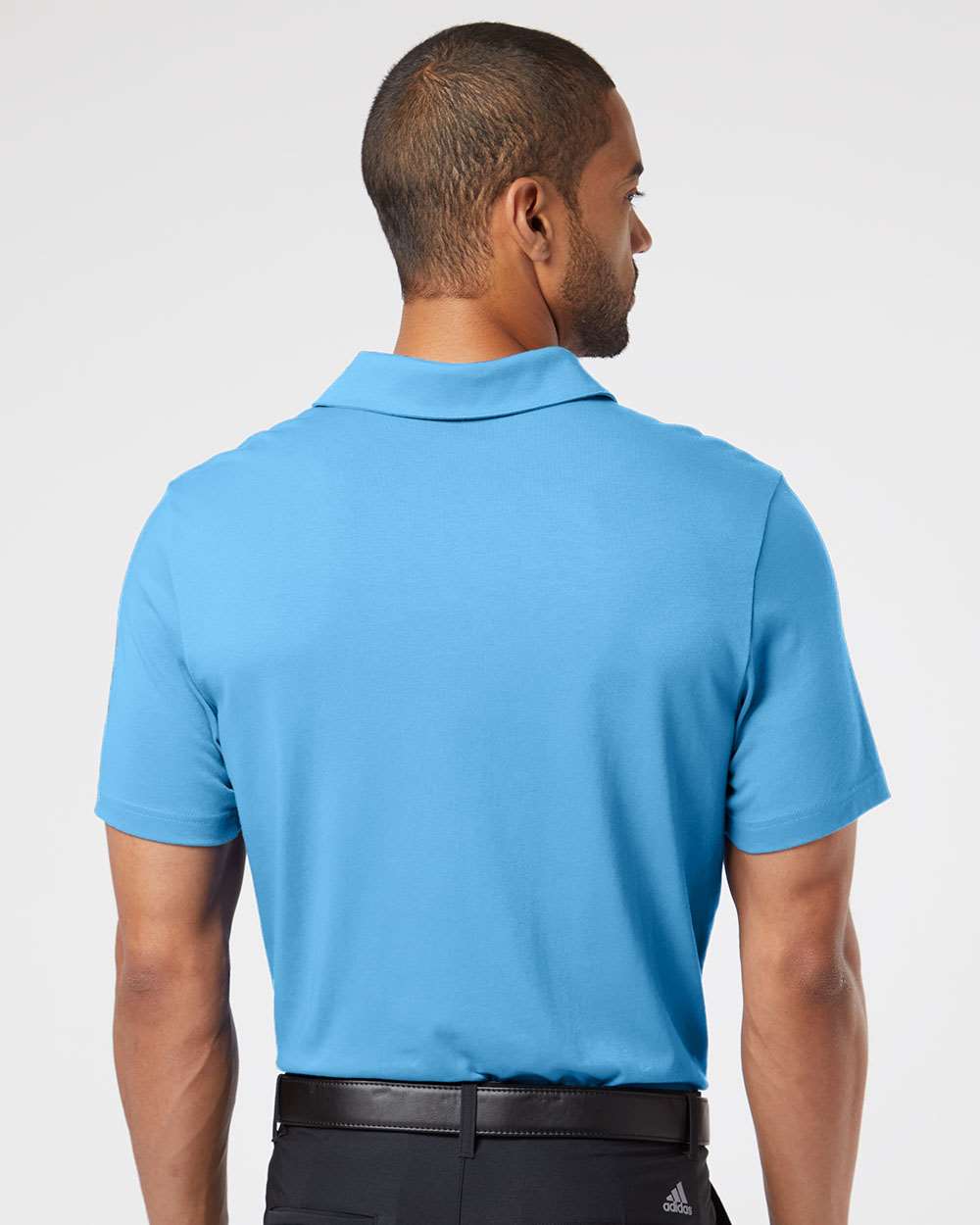 no-logo Adidas Cotton Blend Polo -Men's Polos-Adidas-Thread Logic