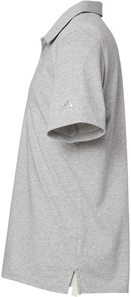 no-logo Adidas Cotton Blend Polo -Men's Polos-Adidas-Thread Logic