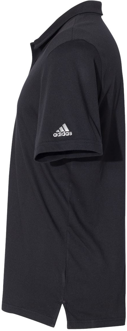 no-logo Adidas Cotton Blend Polo -Men's Polos-Adidas-Thread Logic