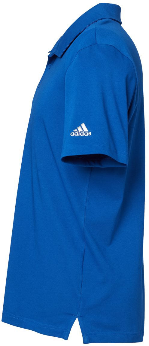 no-logo Adidas Cotton Blend Polo -Men's Polos-Adidas-Thread Logic