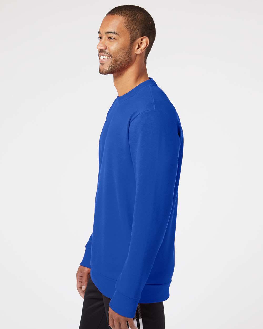 no-logo Adidas Fleece Crewneck Sweatshirt-Men's Layering-Adidas-Thread Logic