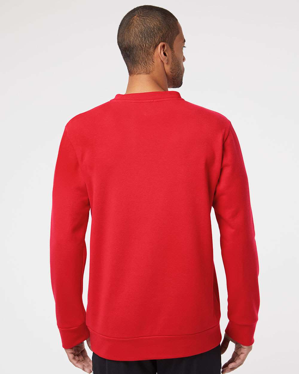 no-logo Adidas Fleece Crewneck Sweatshirt-Men's Layering-Adidas-Thread Logic