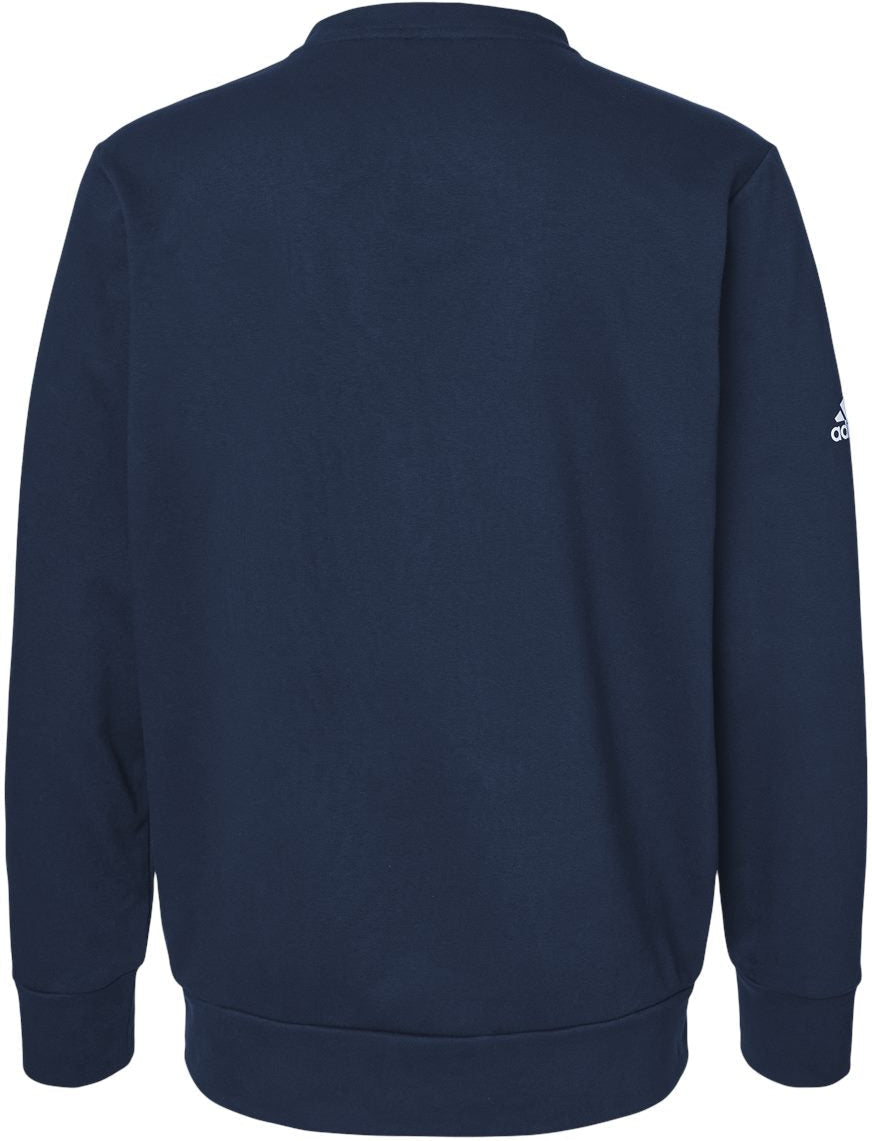 no-logo Adidas Fleece Crewneck Sweatshirt-Men's Layering-Adidas-Thread Logic