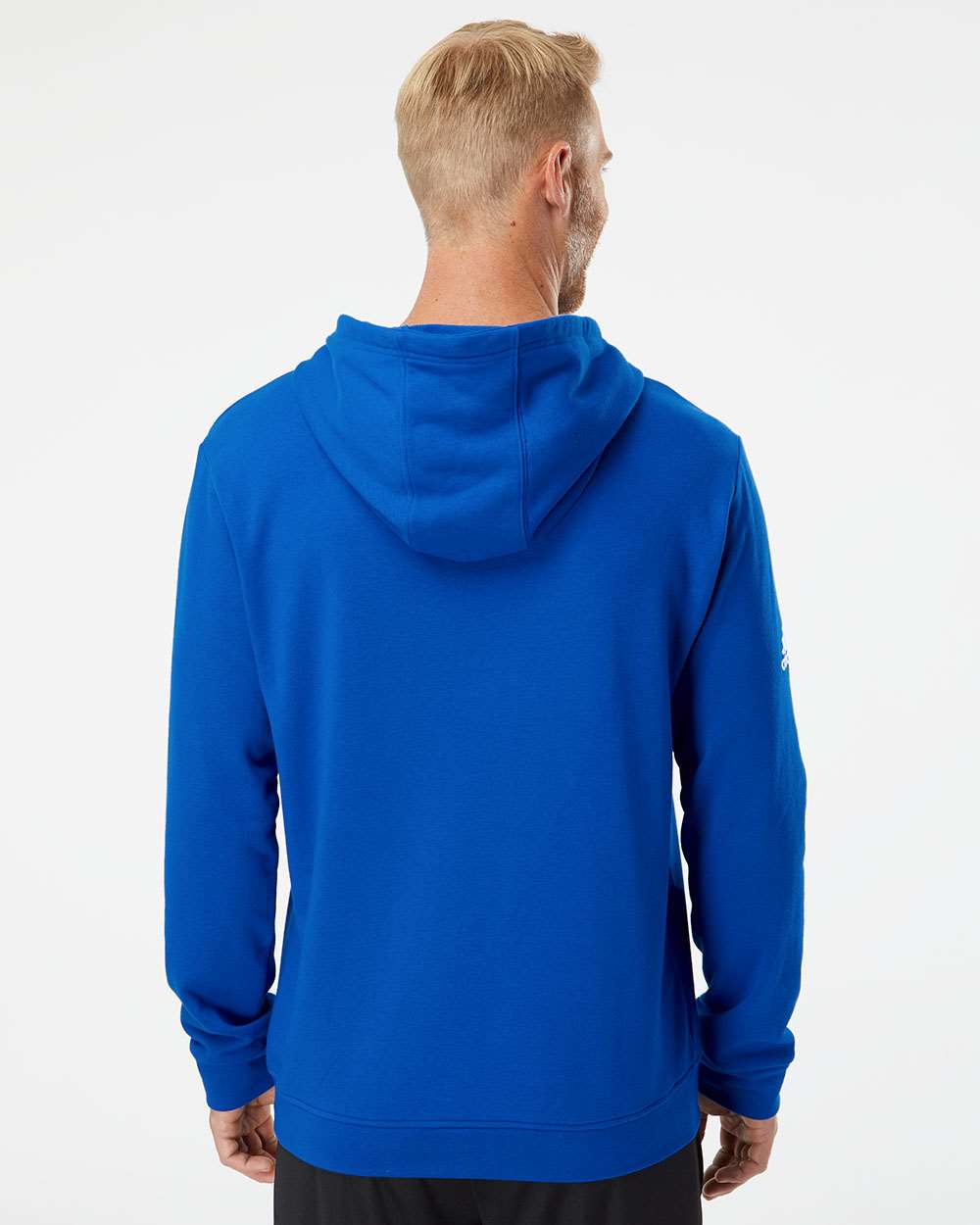 no-logo Adidas Fleece Hooded Sweatshirt-Men's Layering-Adidas-Thread Logic