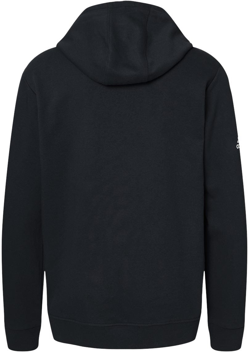 no-logo Adidas Fleece Hooded Sweatshirt-Men's Layering-Adidas-Thread Logic