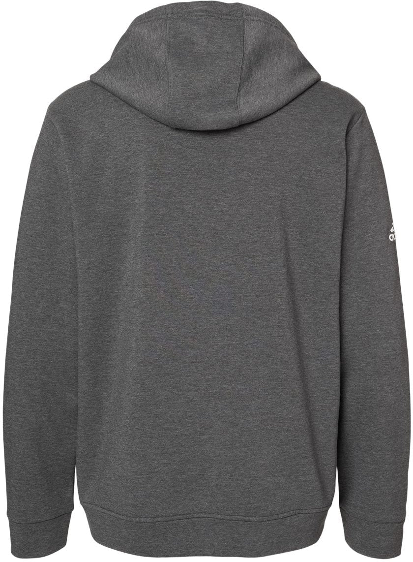 no-logo Adidas Fleece Hooded Sweatshirt-Men's Layering-Adidas-Thread Logic