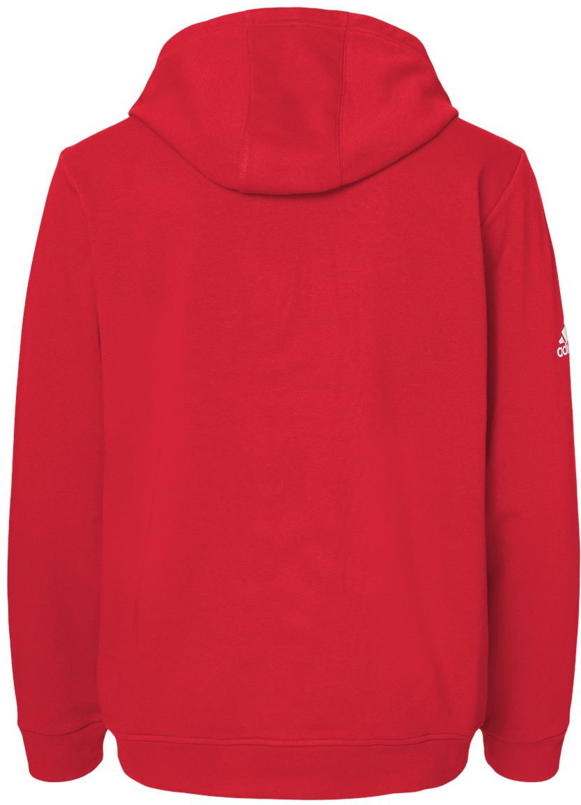no-logo Adidas Fleece Hooded Sweatshirt-Men's Layering-Adidas-Thread Logic