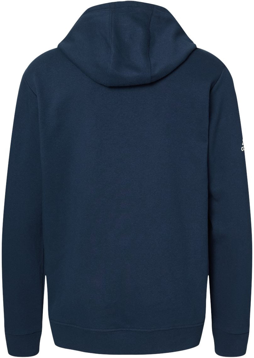 no-logo Adidas Fleece Hooded Sweatshirt-Men's Layering-Adidas-Thread Logic