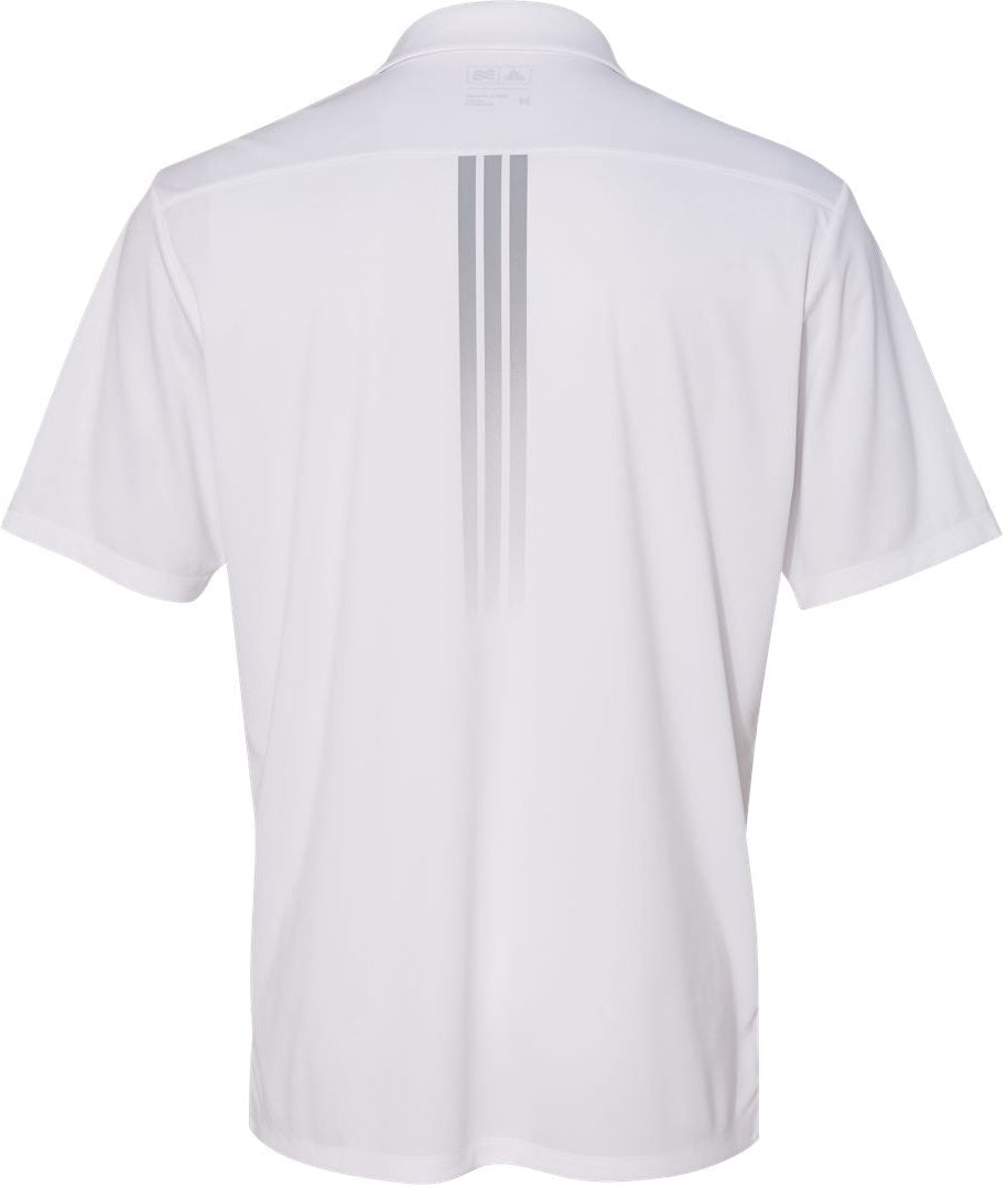 no-logo Adidas Gradient 3-Stripes Polo-Men's Polos-Adidas-Thread Logic